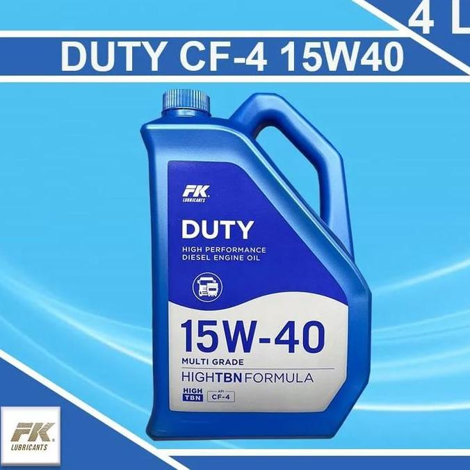 TERLARIS oli, oli fk massimo, oli fk, mobil, diesel, solar, duty cf-4 , 15w40, 4 liter gratis ongkir