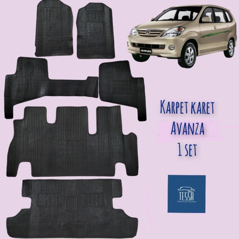 Murah Karpet Mobil Avanza 2004-2014 Karet Anti Slip