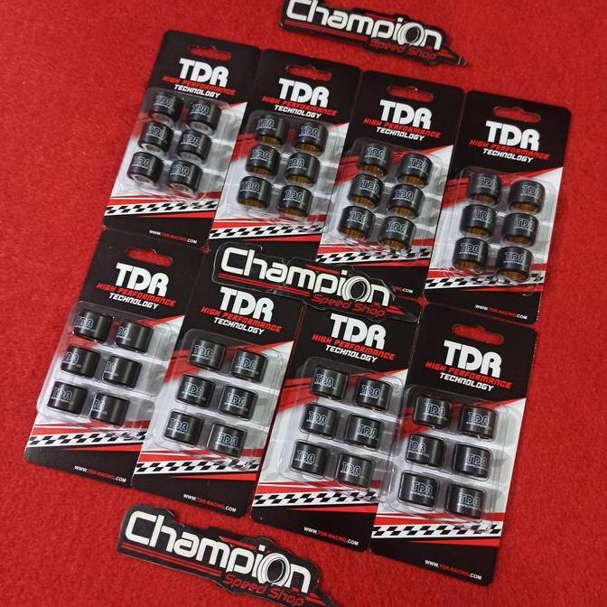 Roller CVT TDR Black Teflon All New Scoopy FI Prestige 2020 2021 UP