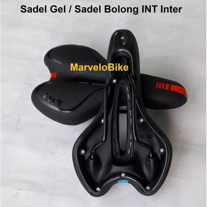 Sadel Gel Sadel Bolong Sepeda Lipat MTB Balap Inter