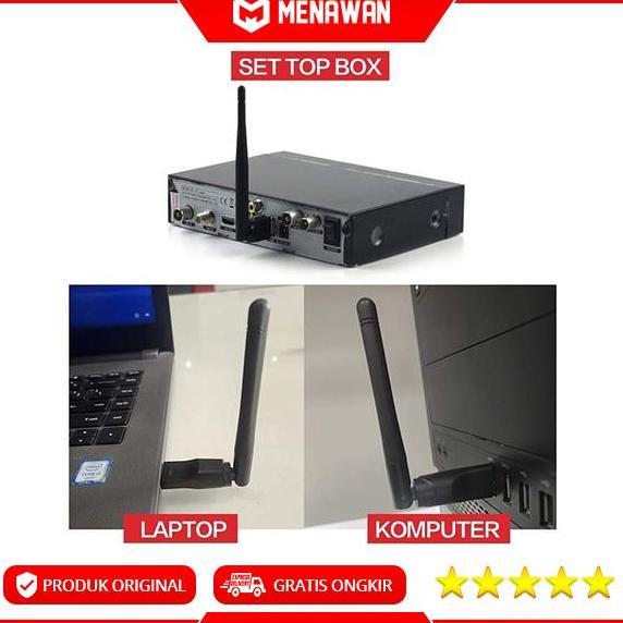 Wireless Lan Network USB Wifi Dongle USB Wifi External STB Set Top Box PC Komputer Original
