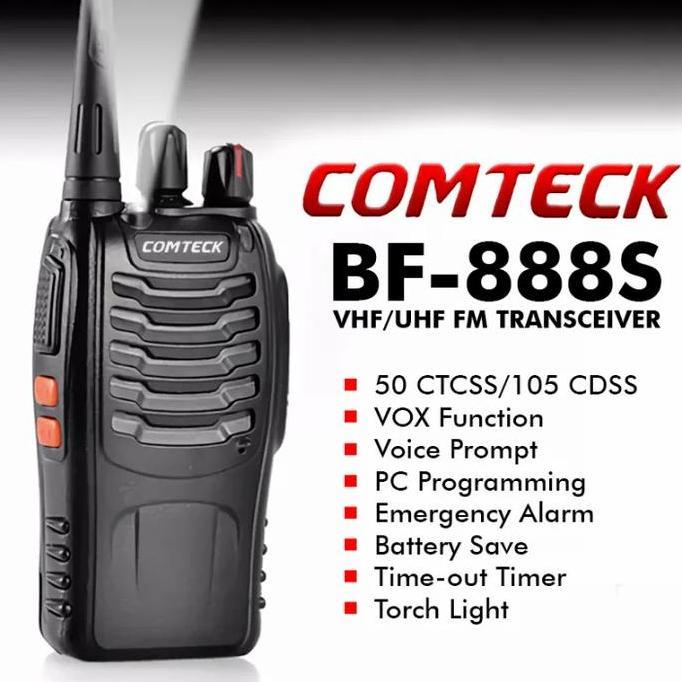 Murah Paket Murah 5 Unit Ht Comteck Bf-888S 888S Terkoneksi Baofeng 888S