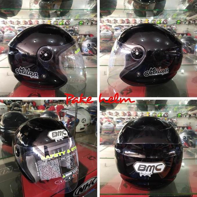 NEW HELM BMC MILAN BLACK ORIGINAL ORI
