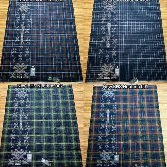 SARUNG BHS NEOTERIC GOLD ORIGINAL - NEW SARUNG BHS NEOTERIC MOTIF JADUL KOTAK-KOTAK BAHAN HALUS