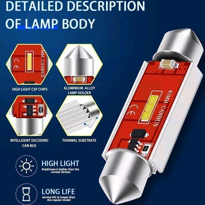 Lampu kabin Avanza Xenia Led Festoon csp 3570 set