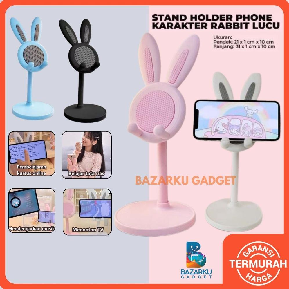 Termurah / Hot Sale Stand Holder Kelinci Phone Holder Lucu Stand Hp Lucu Standing Hp Holder Stand Hp