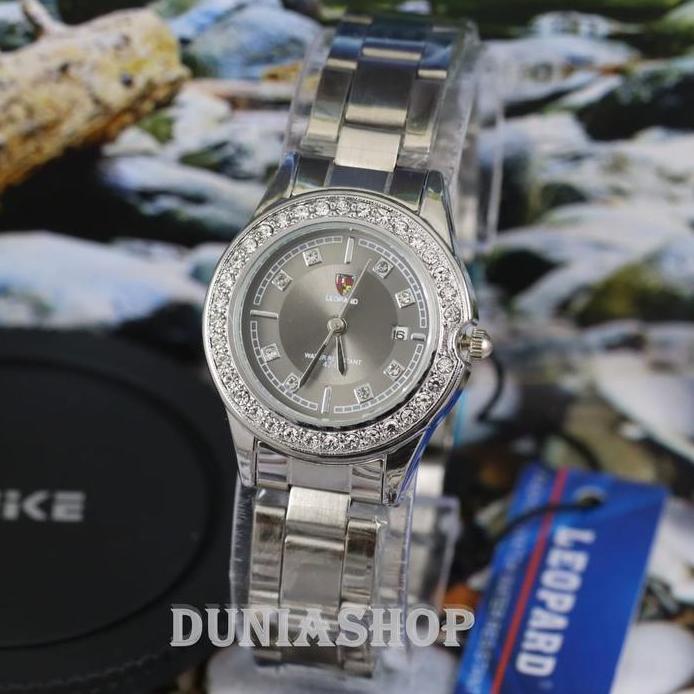 Original Jam Tangan Wanita Leopard LP4743 Rantai