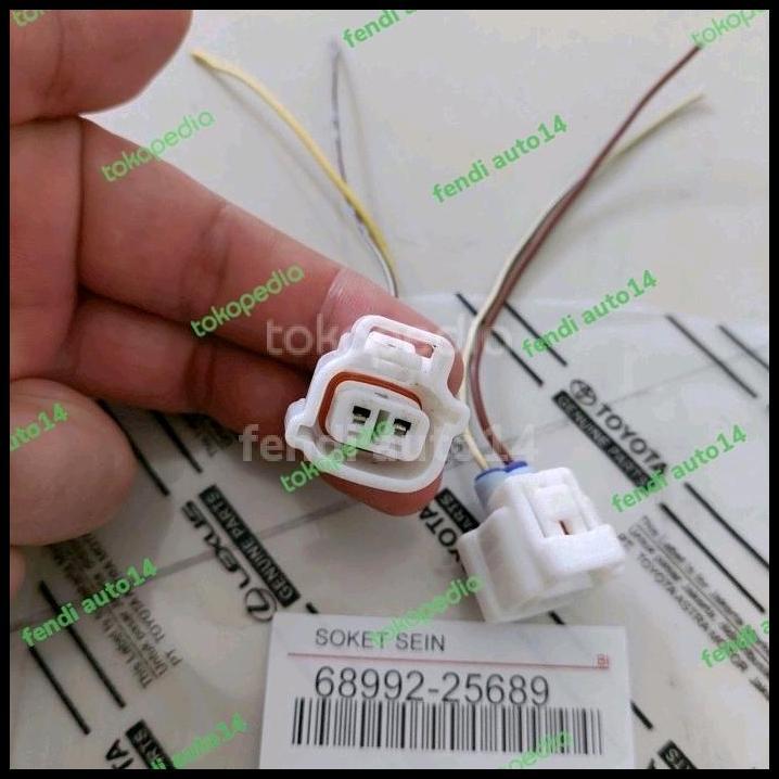 DISKON KABEL SOKET SEIN LAMPU TOYOTA VIOS LIMO ASLI 
