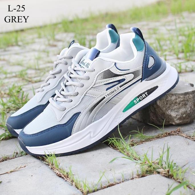 New (Wevamoli) Sneakers Sports Pria Premium Import ML-25 Sepatu Olahraga Pria Kanvas Kekinian Import