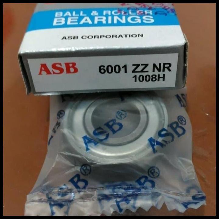 TERBARU BALL BEARING 6001 ZZ NR MERK ASB