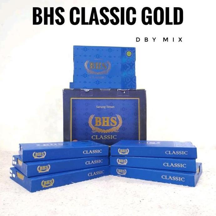 Sarung BHS Classic Gold Putih