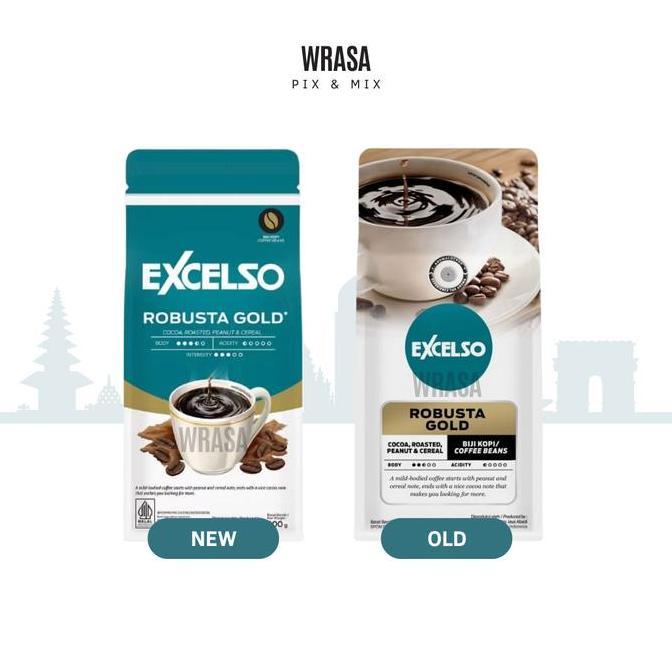 Excelso Kopi Biji - Robusta Gold - 200gr