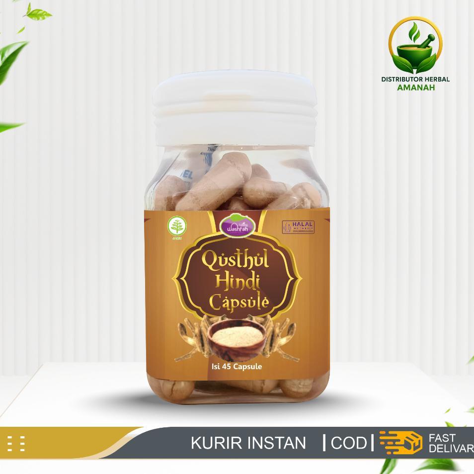 Qusthul Hindi Qist Al Hindi Washfah Original 45 Kapsul