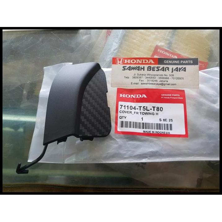 TERBARU COVER TUTUP TOWING - DEREK - HOOK BUMPER BEMPER DEPAN HONDA JAZZ RS GK5 FACELIFT 2018 2019 O