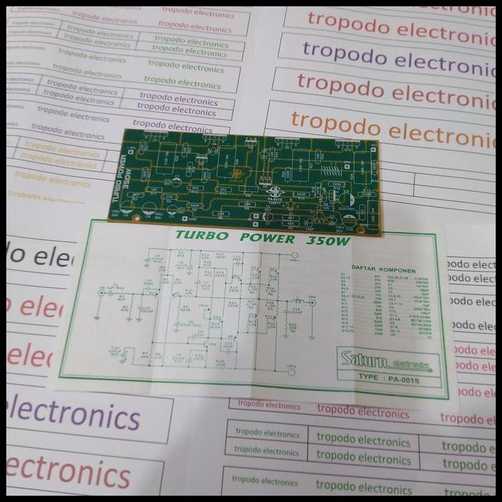 BEST DEAL PCB POWER AMPLIFIER TURBO POWER 350 WATT 