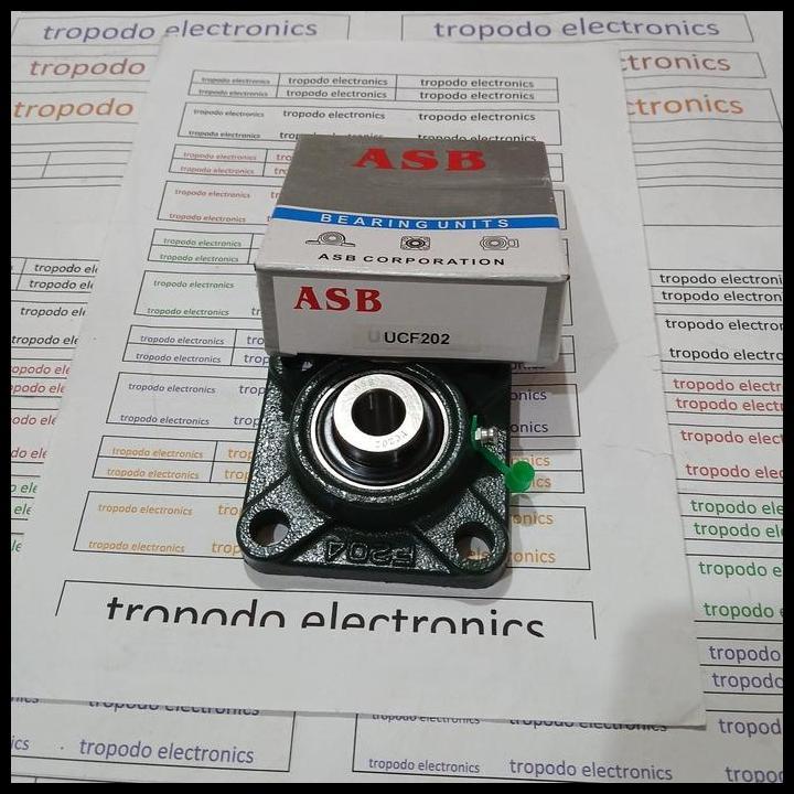 GRATIS ONGKIR PILLOW BLOCK BEARING UNIT UCF 202 MERK ASB