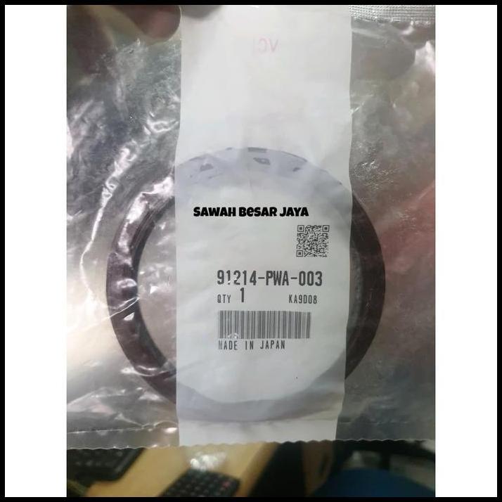 TERBARU OIL SEAL CRANKSHAFT SEAL KRUK AS BELAKANG CRV ACCORD ODYSSEY STREAM 