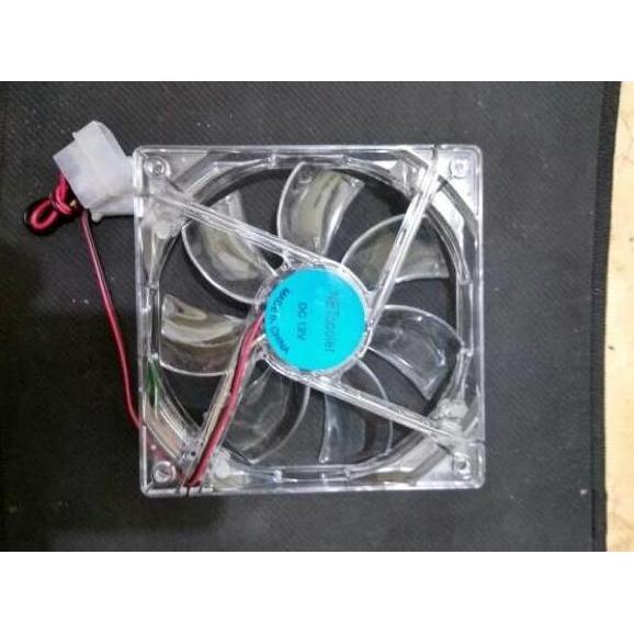 fan casing lampu transparan -lampu led