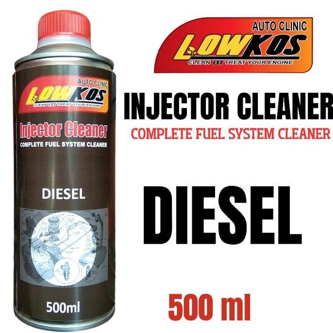 Lowkos Injector Cleaner Diesel 500Ml Pembersih Injektor Mobil Diesel Auto Clinic Complete Fuel Syste