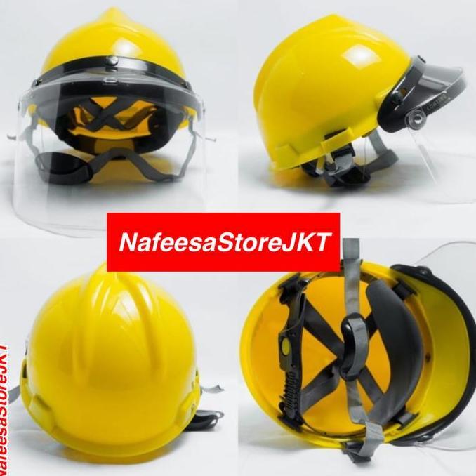 Helm Apd Faceshield | Helm Proyek Apd Faceshield SS