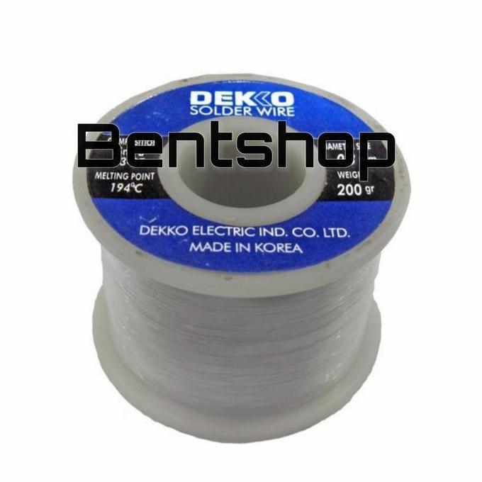 Whyy- Timah Solder Dekko 0.3 0.6 0.8 Mm 200 Gram