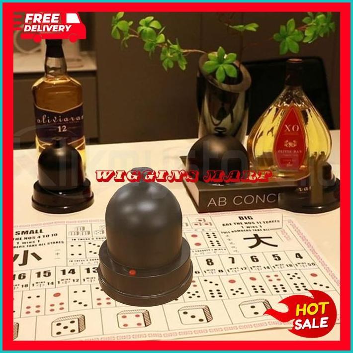 HAPPY DICE MESIN PENGOCOK DADU KOCOK 5 SHAKER ALAT KOCOKAN DADU ELEKTRONIK MAINAN CASINO BOARD GAME 