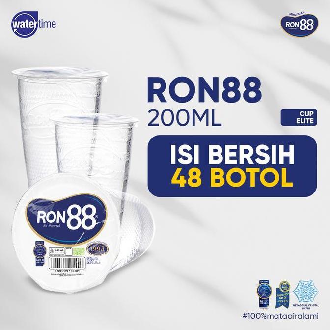Toneoo- Ron88 Cup 200 Ml (Isi 48 Cup)