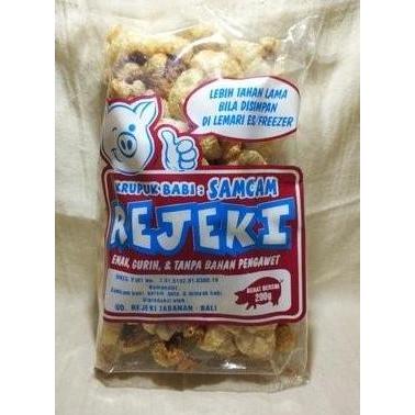 Kerupuk Samcan Babi Rejeki Kerupuk Rejeki Kerupuk Samcan Rejeki Bali TS