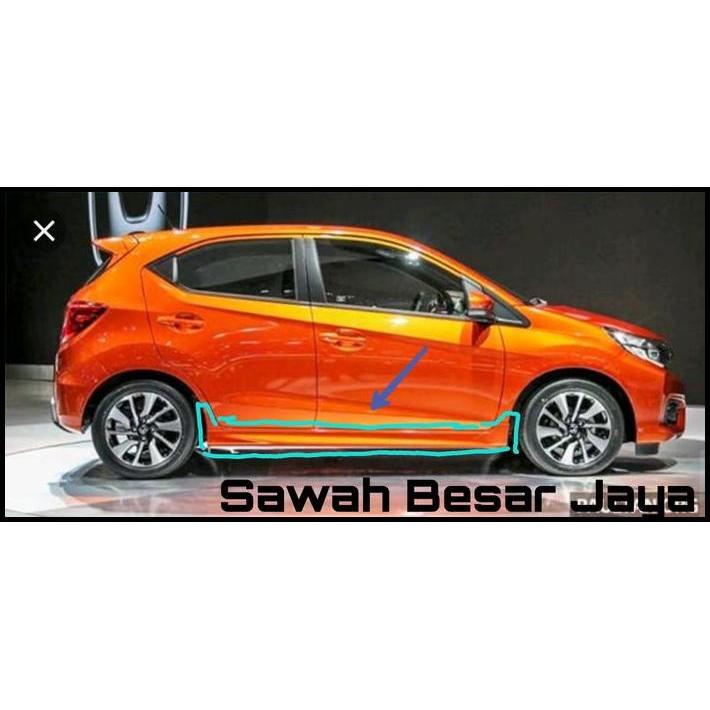 TERBARU SIDE SKIRT - COVER TRISPLANG BODY KIT SAMPING BAWAH PINTU HONDA ALL NEW BRIO SATYA - RS GEN.