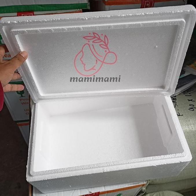 Sterofoam Box 5kg Kotak Fish Styrofoam Gabus Box Ikan 39x25x16 Bandung