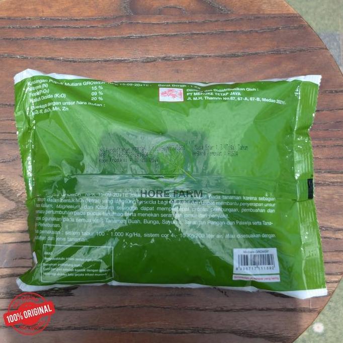 Pupuk Mutiara NPK Grower 1 Kg
