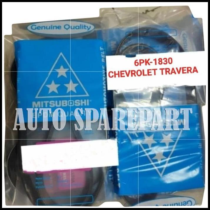 DISKON FAN VAN V BELT TALI KIPAS 6PK1830 CHEVROLET TRAVERA 6PK-1830 