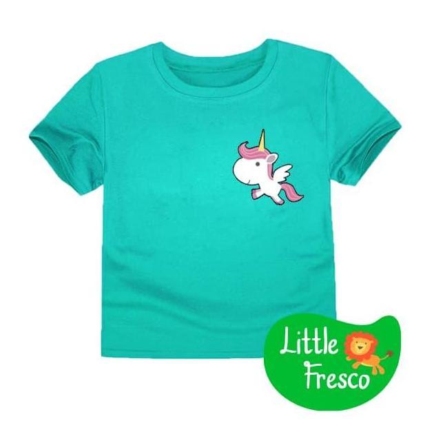 LittleFresco - Kaos Anak Unifly Hijau Muda