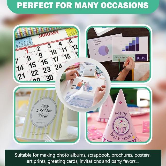 Kertas Foto A3 / Glossy Photo Paper A3 / Kertas Cetak Foto 1 Sisi / Photo Paper 230grm A3 / Kertas C