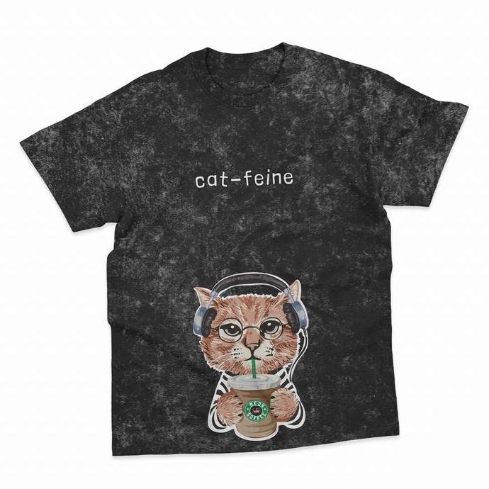 Kaos Anak Wash Tshirt CAT Stone wash Baju Distro Anak Lengan Pendek Baju Anak Wash Hoodie Kids Premi