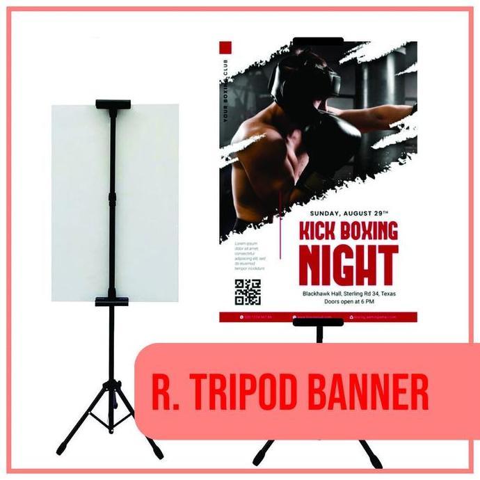 Refill tripod banner impraboard foamboard