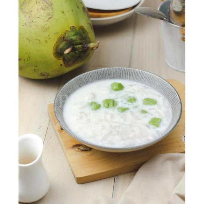 Coconut Jelly Dessert/Es Jelly Kelapa Mutiara/Es Jelly Coconut Dessert/Es Jelly Kelapa Muda/Es Kelap