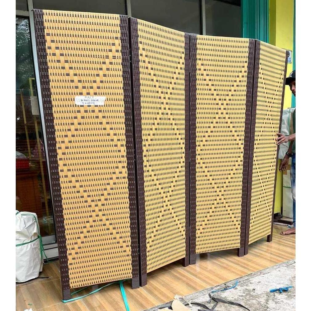 Sketsel Ruangan Rotan Sintetis 4 Pintu Terlaris
