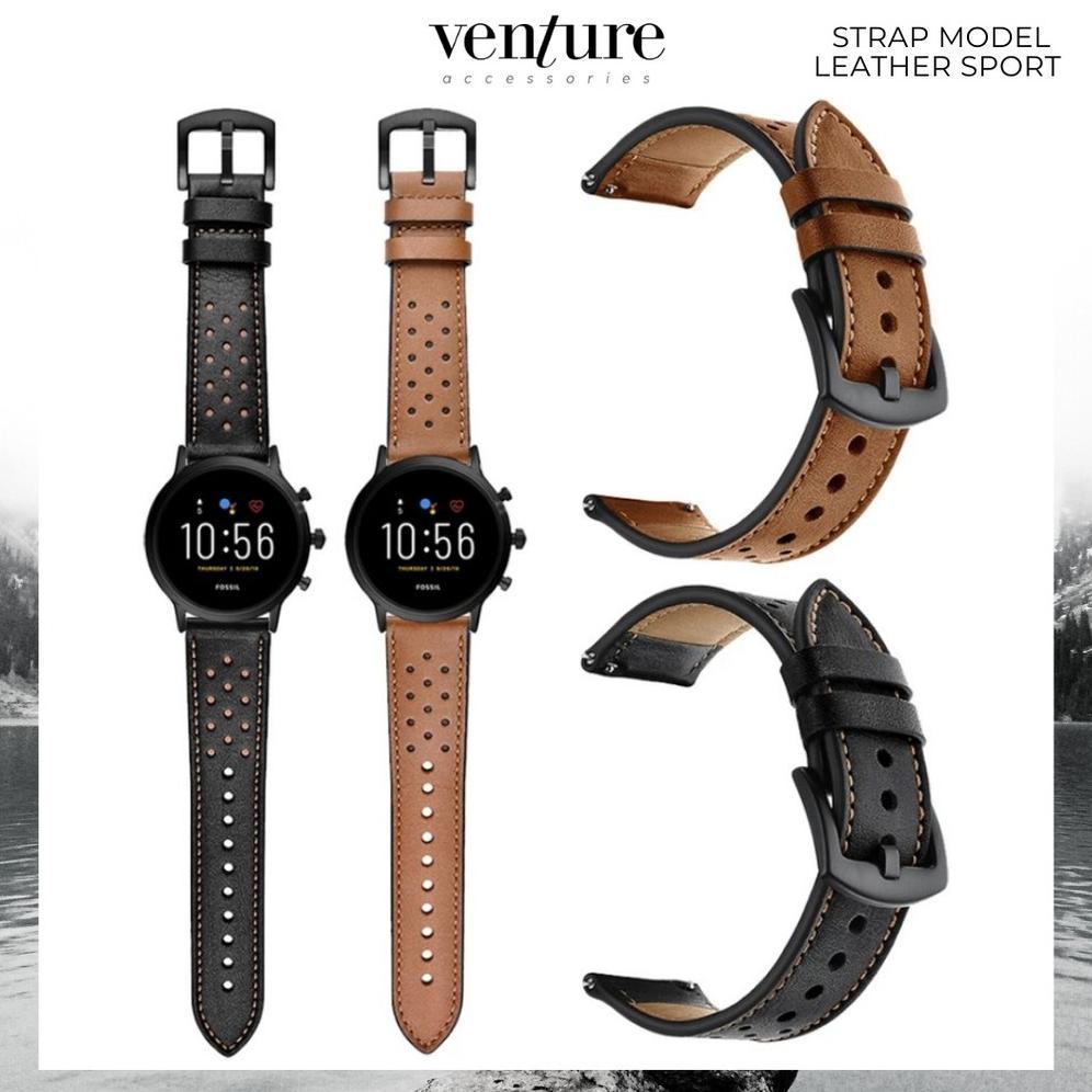 TALI JAM STRAP SMARTWATCH FOSSIL GEN 4 5 22MM MODEL LEATHER SPORT
