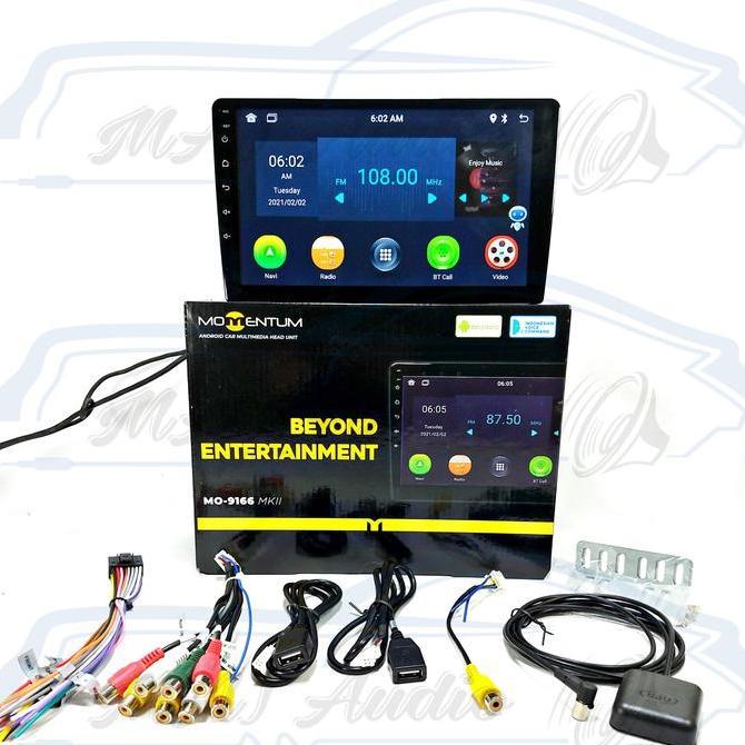 Head Unit Android MOMENTUM MO-9166 9 Inch IPS SCREEN