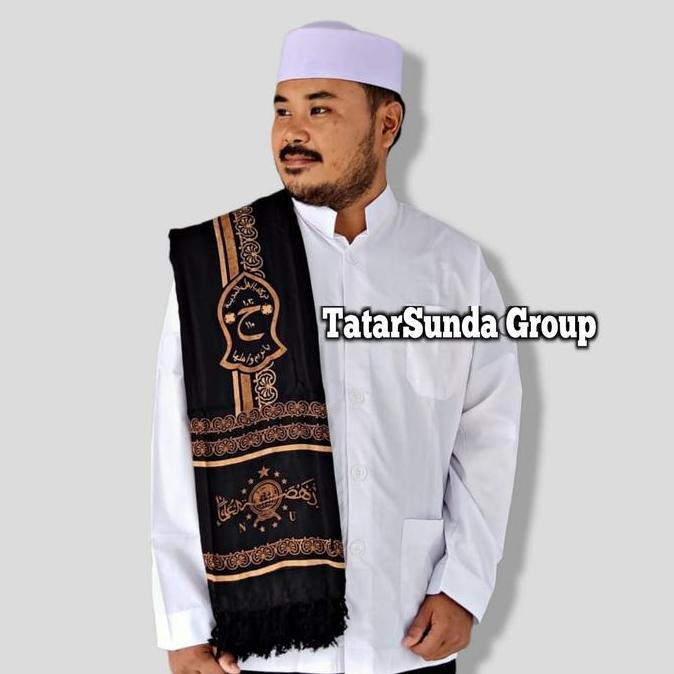 Rotazione- Cod Serban Nu Batik Kasmiri Serban Panjang Serban Arabian Pria Wanita Motif Logo Printing