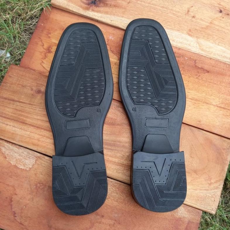 AESTORA SOL SEPATU PANTOFEL DINAS SECURITY FORMAL LENTUR EMPUK KHUSUS SEPATU PANTOFEL PRIA LAKI LAKI
