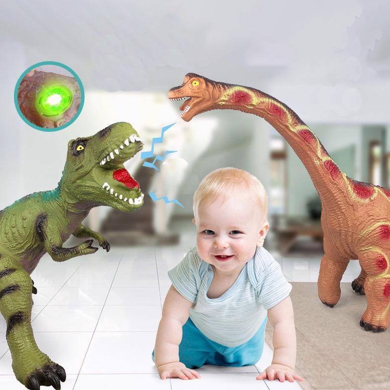 SUPER DEAL READY ~DINOSAURUS KARET BESAR JUMBO DINOSAURUS MAINAN BESAR MAINAN ANAK DINOSAURUS MAINAN