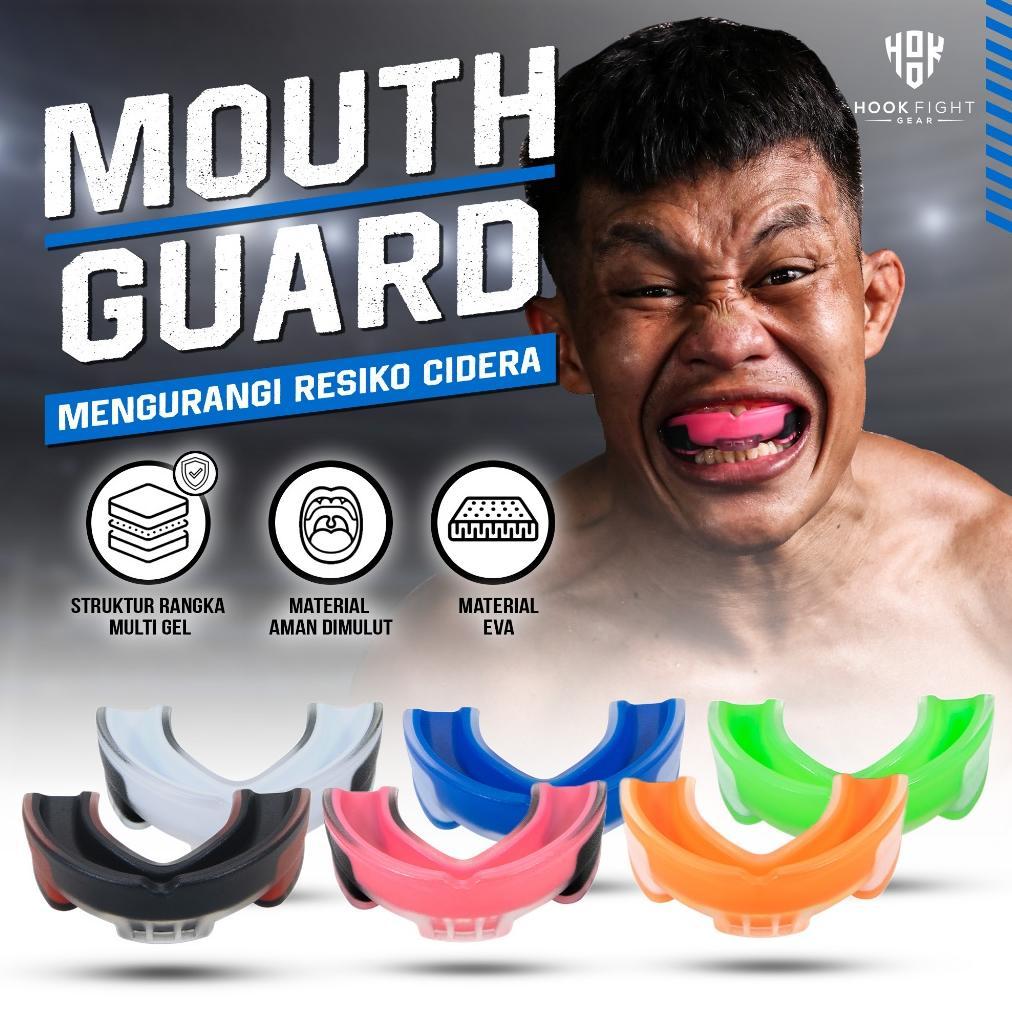 Pelindung Gigi Karate Indofight Gumshield Boxing Karate Taekwondo Silat Pelindung Gigi Taekwondo, Ga