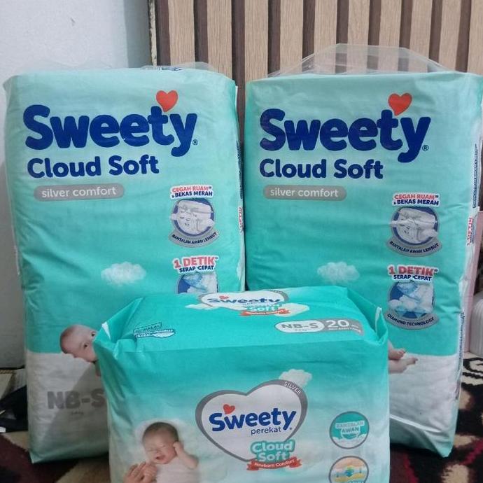 Urboydua3 - (Paket 2Ball) Pampers Sweety Silver Pants Nbs20, Nbs40, S38, M32, L26, Xl24, Xxl22 Makuk