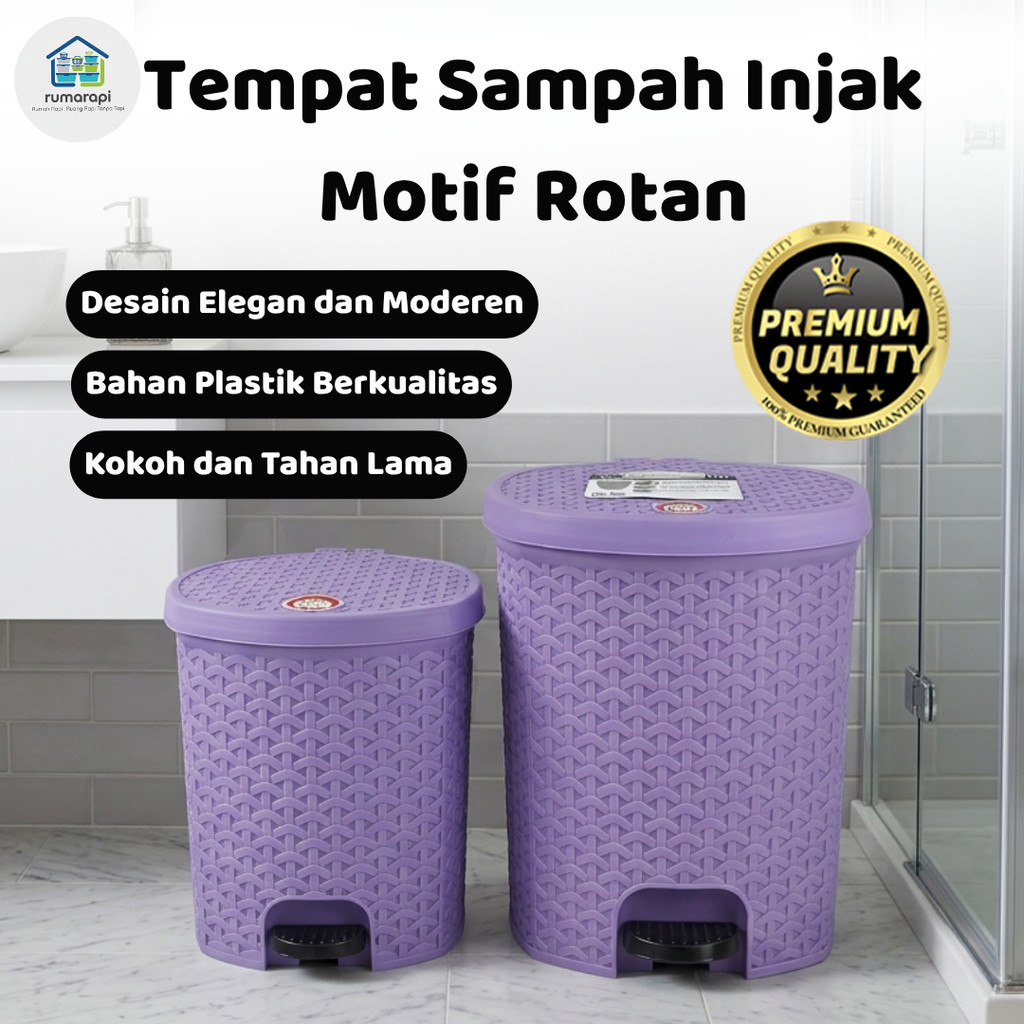 Tempat Sampah Injak Besar / Tempat Sampah Injak Motif / Tempat Sampah Injak Kecil