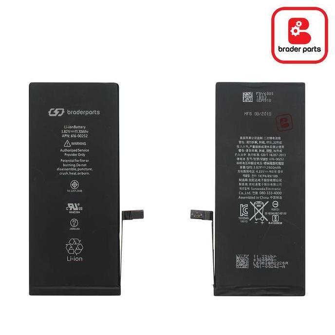 NEW BRADERPARTS BATTERY BATERAI BATRE FITS WITH IPHONE 7 PLUS ORI