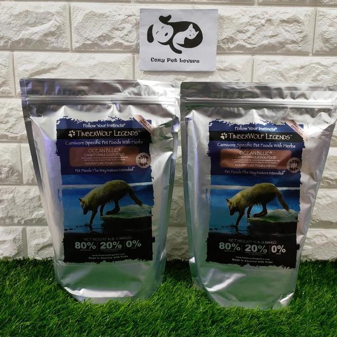 Agataforlads - Dog Food Timberwolf Legend Ocean Blue / Makanan Anjing