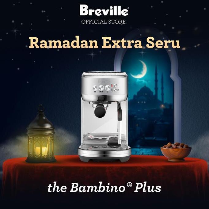 Maschera- Breville The Bambino Plus - Mesin Kopi Espresso Coffee