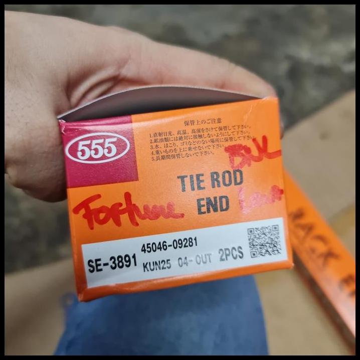 HOT DEAL ORIGINAL 555 JAPAN 1 SET TIE ROD / LONG TIE ROD INNOVA FORTUNER LAMA 